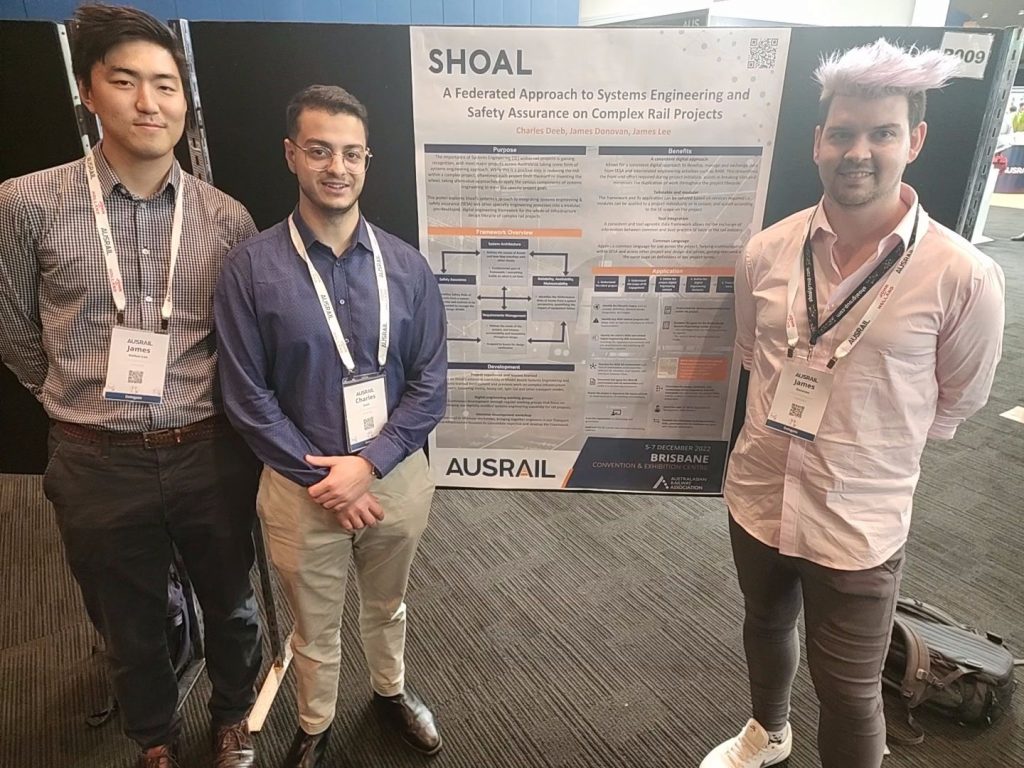 The Shoal team at AusRAIL 2022