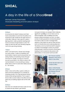 A day in the life at Shoal - Michael