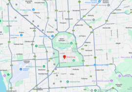 Adelaide map