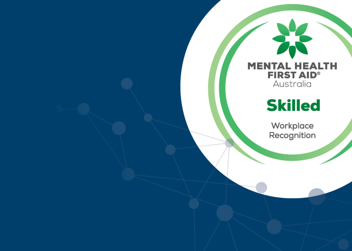 Shoal Group recognised as a Skilled Workplace in Mental Health First Aid