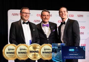 Company awards at Shoal