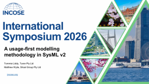 An exploration of usage modelling in SysML v2